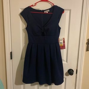 NWT Navy Blue Macys Dress | Size 7